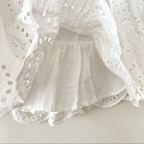 Carolina Nantucket White Eyelet Lace Skirt - Picture 4 of 8
